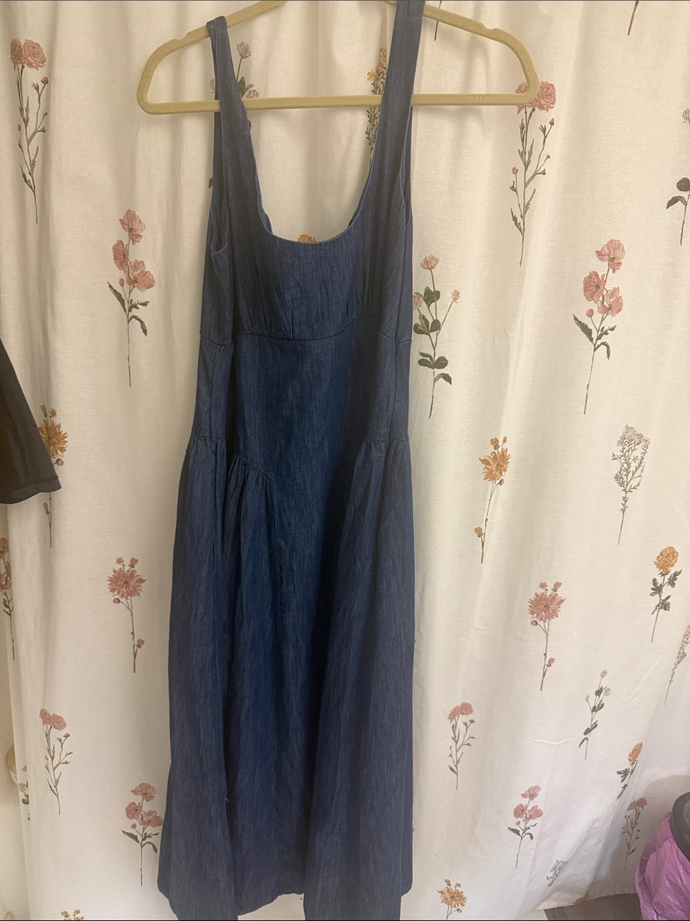 GAP Dark Navy Scoop-Neck Midi Sundress